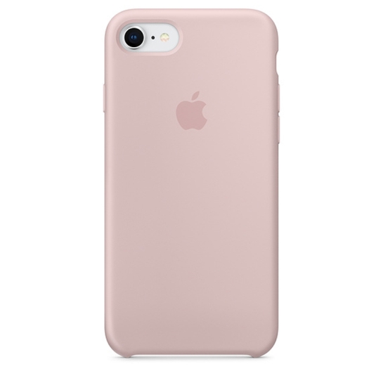 Чохол Apple Silicone Case for iPhone 8 Pink Sand* - ціна, характеристики, відгуки, розстрочка, фото 1