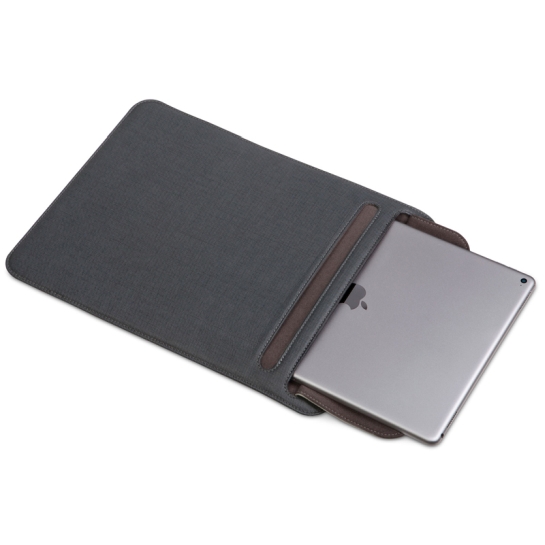 Накладка Moshi Muse 12 Microfiber Sleeve Case Graphite Black for MacBook 12" - цена, характеристики, отзывы, рассрочка, фото 3