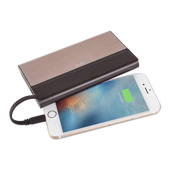 Внешний аккумулятор Moshi IonBank 5K Portable Battery Sunset Bronze - цена, характеристики, отзывы, рассрочка, фото 5