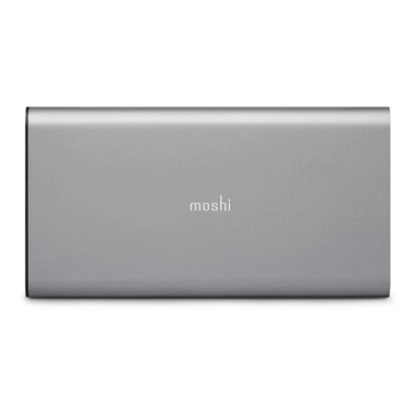 Внешний аккумулятор Moshi IonSlim 10K USB-C and USB Portable Battery Titanium Gray - цена, характеристики, отзывы, рассрочка, фото 1