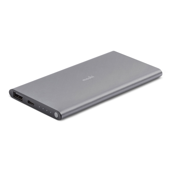 Внешний аккумулятор Moshi IonSlim 5K Ultra-thin Portable Battery Titanium Gray - цена, характеристики, отзывы, рассрочка, фото 2