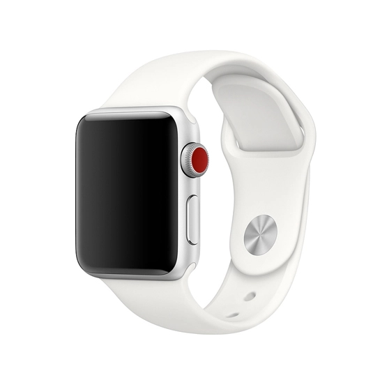 Ремешок Apple Sport Band for Apple Watch 38mm/40mm Soft White