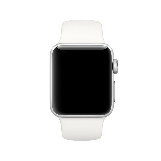 Ремінець Apple Sport Band for Apple Watch 38mm/40mm Soft White - ціна, характеристики, відгуки, розстрочка, фото 2