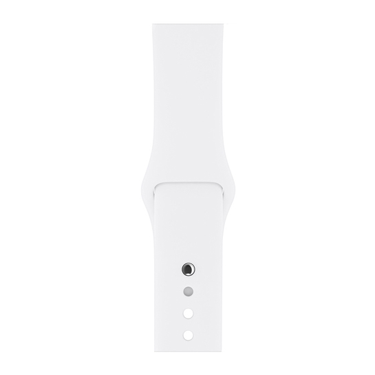 Ремінець Apple Sport Band for Apple Watch 42mm/44mm White - ціна, характеристики, відгуки, розстрочка, фото 3