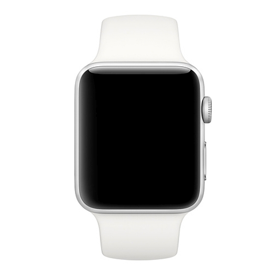 Ремінець Apple Sport Band for Apple Watch 42mm/44mm Soft White - ціна, характеристики, відгуки, розстрочка, фото 2