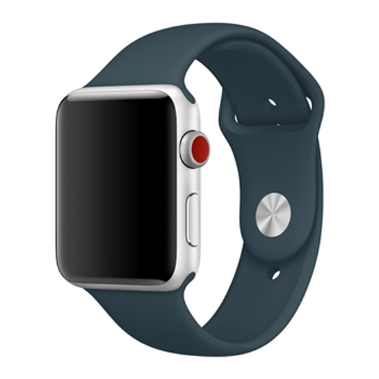 Ремінець Apple Sport Band for Apple Watch 42mm/44mm Dark Teal - ціна, характеристики, відгуки, розстрочка, фото 1