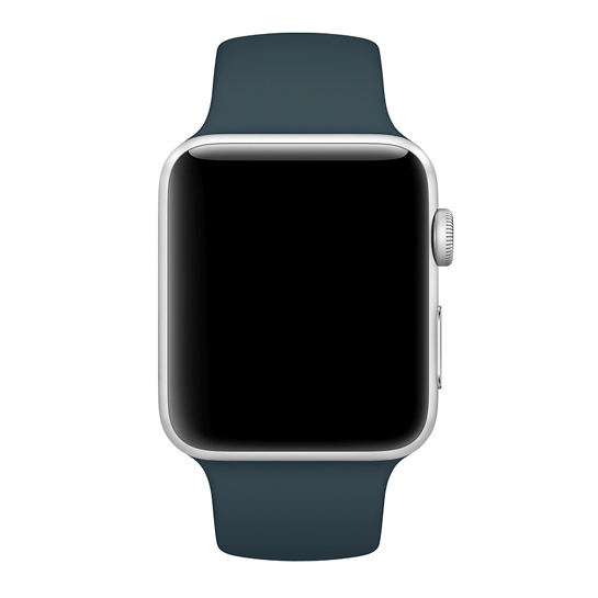 Ремінець Apple Sport Band for Apple Watch 42mm/44mm Dark Teal - ціна, характеристики, відгуки, розстрочка, фото 2