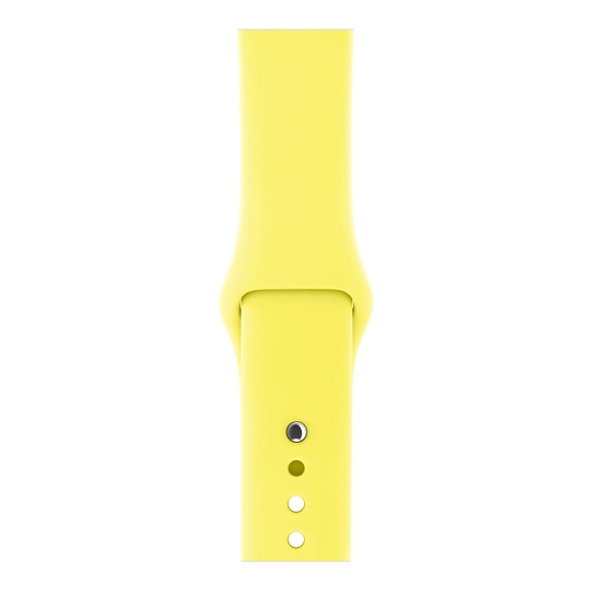 Ремінець Apple Sport Band for Apple Watch 42mm/44mm Lemonade - ціна, характеристики, відгуки, розстрочка, фото 3