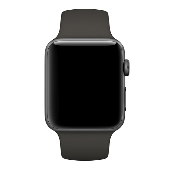Ремінець Apple Sport Band for Apple Watch 42mm/44mm Gray - ціна, характеристики, відгуки, розстрочка, фото 2