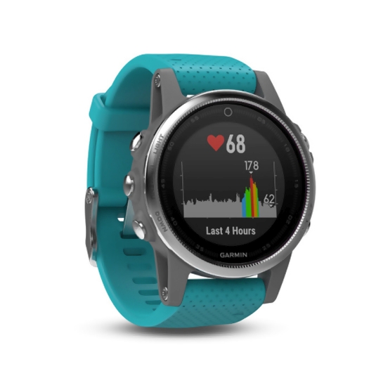 Спортивний годинник Garmin Fenix 5S GPS Watch Turquoise - ціна, характеристики, відгуки, розстрочка, фото 6