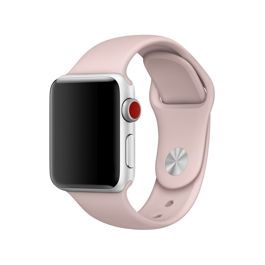 Ремінець Apple Sport Band for Apple Watch 38mm/40mm Pink Sand - ціна, характеристики, відгуки, розстрочка, фото 1