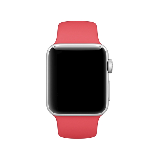 Ремінець Apple Sport Band for Apple Watch 38mm/40mm Red Raspberry - ціна, характеристики, відгуки, розстрочка, фото 2
