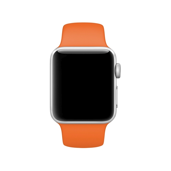 Ремінець Apple Sport Band for Apple Watch 38mm/40mm Spicy Orange - ціна, характеристики, відгуки, розстрочка, фото 2