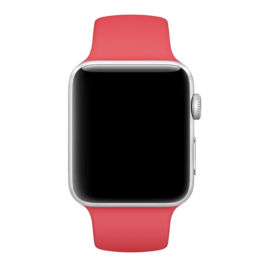 Ремінець Apple Sport Band for Apple Watch 42mm/44mm Red Raspberry - ціна, характеристики, відгуки, розстрочка, фото 3