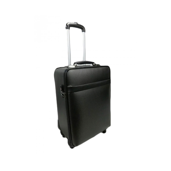 Чемодан Xiaomi Karbon fiber luggage+leather 20" - цена, характеристики, отзывы, рассрочка, фото 1