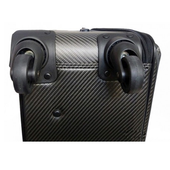 Чемодан Xiaomi Karbon fiber luggage+leather 20" - цена, характеристики, отзывы, рассрочка, фото 3