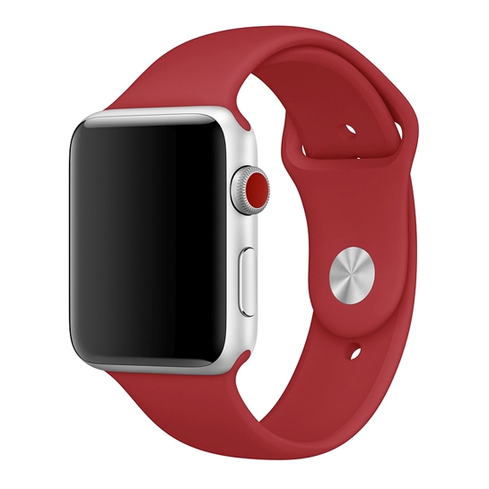 Ремінець Apple Sport Band for Apple Watch 42mm/44mm (PRODUCT)RED - ціна, характеристики, відгуки, розстрочка, фото 1