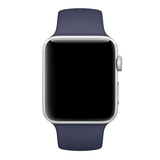 Ремінець Apple Sport Band for Apple Watch 42mm/44mm Midnight Blue - ціна, характеристики, відгуки, розстрочка, фото 2