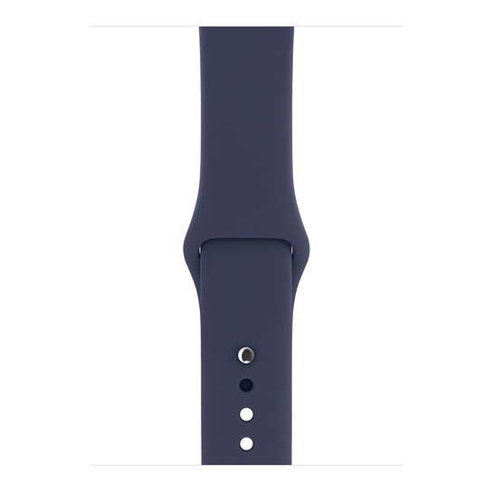 Ремінець Apple Sport Band for Apple Watch 42mm/44mm Midnight Blue - ціна, характеристики, відгуки, розстрочка, фото 3