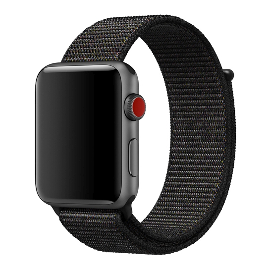 Ремешок Apple Watch Sport Loop 42mm/44mm Black - цена, характеристики, отзывы, рассрочка, фото 1