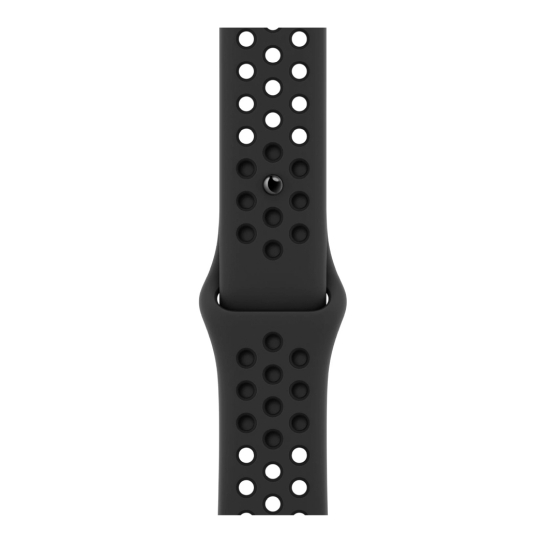 Ремінець Sport Band Nike для Apple Watch 44mm/45mm Anthracite/Black - ціна, характеристики, відгуки, розстрочка, фото 3