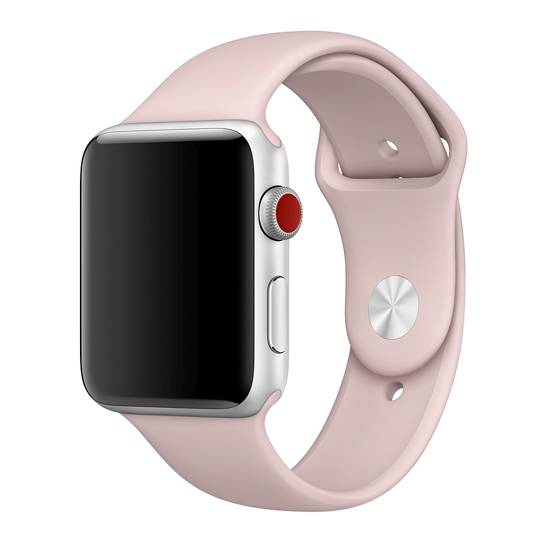 Ремінець Apple Sport Band for Apple Watch 42mm/44mm Pink Sand - ціна, характеристики, відгуки, розстрочка, фото 1
