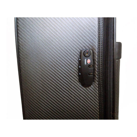 Чемодан Xiaomi Karbon fiber luggage+leather 20" - ціна, характеристики, відгуки, розстрочка, фото 5