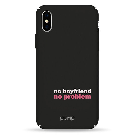 Чохол Pump Tender Touch Case for iPhone X/XS No Boyfriend # - ціна, характеристики, відгуки, розстрочка, фото 1