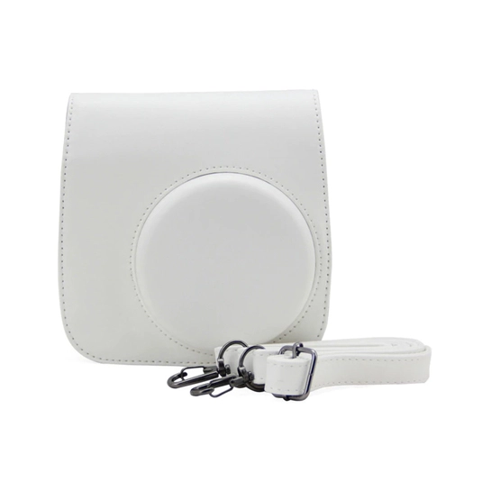 Чехол Retro Leather Case for FUJIFILM Instax Mini 8/9 White