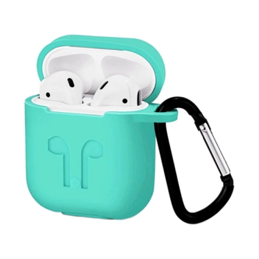 Чехол Silicone Case for Apple AirPods with Carbine Mint - цена, характеристики, отзывы, рассрочка, фото 1