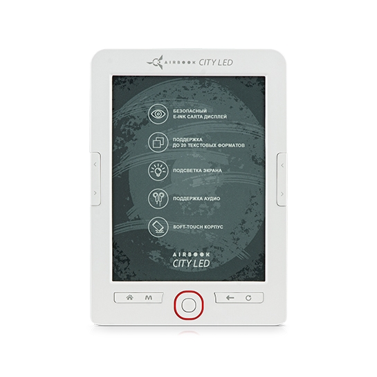 Електронна книга AirBook City LED - ціна, характеристики, відгуки, розстрочка, фото 1