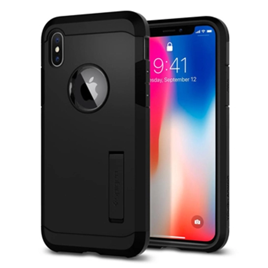 Чехол SGP Case Tough Armor Matte Black for iPhone X