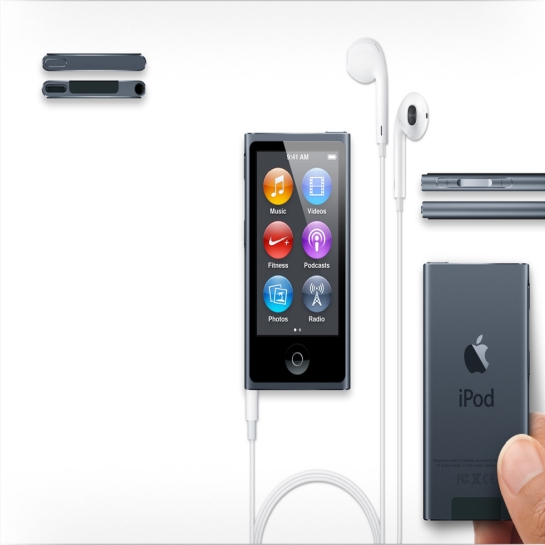 Плеєр Apple iPod Nano 7G 16Gb Black - ціна, характеристики, відгуки, розстрочка, фото 2