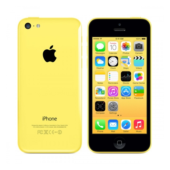 Apple iPhone 5C 32Gb Yellow - ціна, характеристики, відгуки, розстрочка, фото 1
