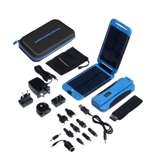 Зовнішній акумулятор Powertraveller Powermonkey Extreme Blue - ціна, характеристики, відгуки, розстрочка, фото 4