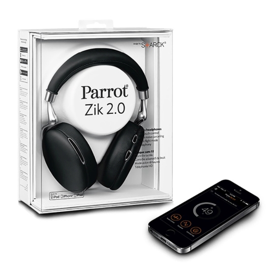 Навушники Parrot Zik 2.0 Wireless Black - ціна, характеристики, відгуки, розстрочка, фото 4