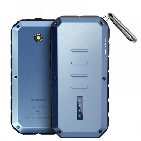 Зовнішній акумулятор iWalk Power Bank Spartan Waterproof 13000mAh Blueish Green - ціна, характеристики, відгуки, розстрочка, фото 3