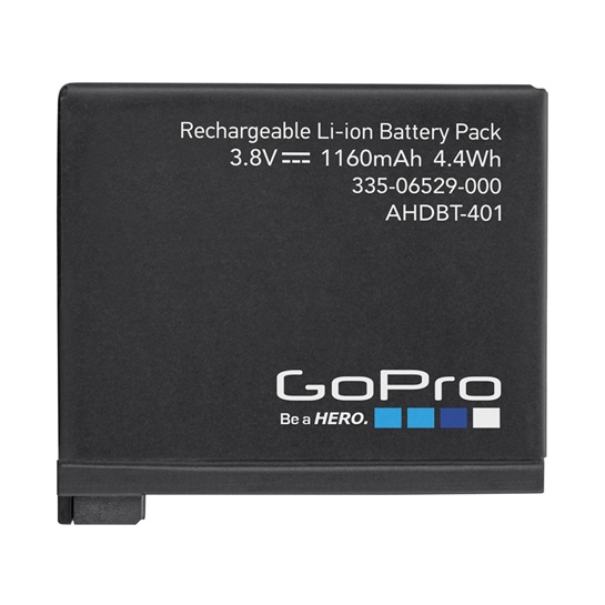 GoPro HERO4 Rechargeable Battery 1160 mAh - цена, характеристики, отзывы, рассрочка, фото 1