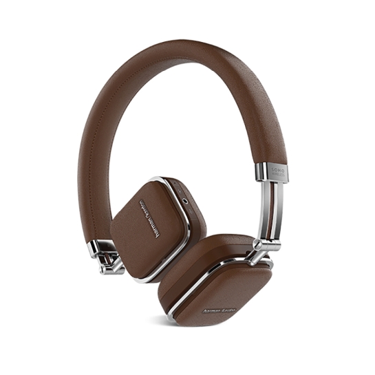 Навушники Harman Kardon On-Ear Headphones Soho Bluetooth Brown - ціна, характеристики, відгуки, розстрочка, фото 4