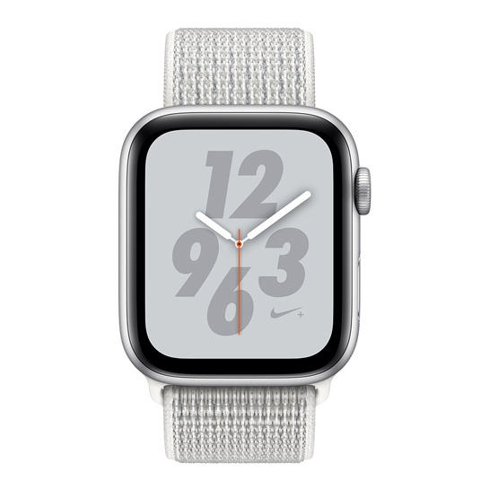 Смарт-часы Apple Watch Series 4 Nike+ 44mm Silver Aluminum Case with Summit White Sport Loop - цена, характеристики, отзывы, рассрочка, фото 2