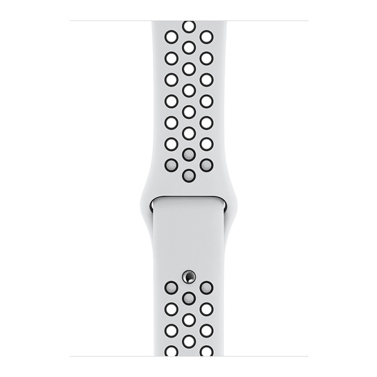 Смарт-часы Apple Watch Series 4 Nike+ 44mm Silver Aluminum Case with Pure Platinum/Black Sport Band - цена, характеристики, отзывы, рассрочка, фото 3