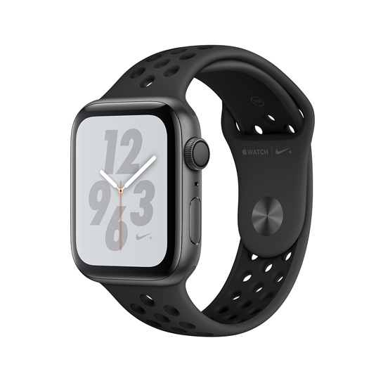 Смарт-годинник Apple Watch Series 4 Nike+ 40mm Space Gray Aluminum Case with Anthracite/Black Sport Band - ціна, характеристики, відгуки, розстрочка, фото 1