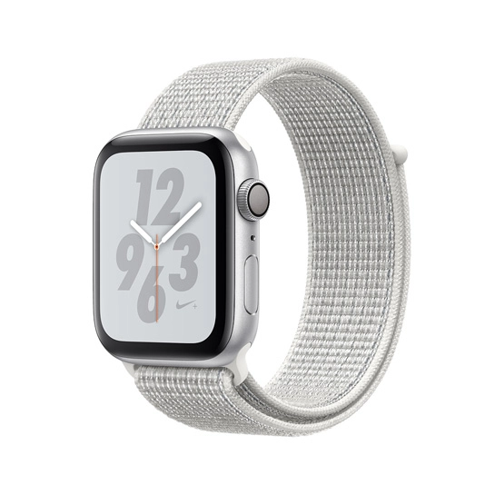 Смарт-годинник Apple Watch Series 4 Nike+ 40mm Silver Aluminum Case with Summit White Sport Loop