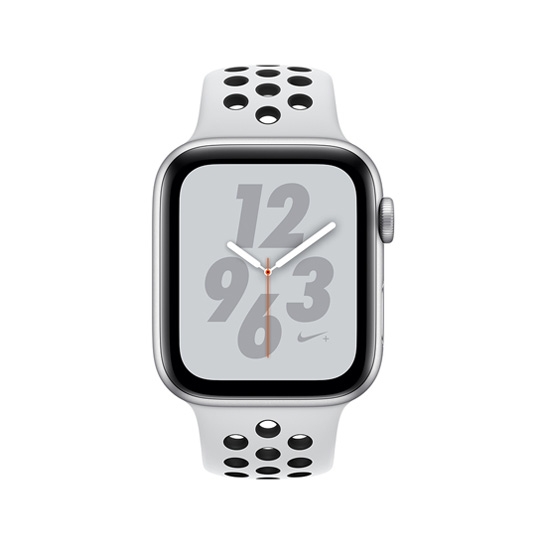 Смарт-часы Apple Watch Series 4 Nike+ 40mm Silver Aluminum Case with Pure Platinum/Black Sport Band - цена, характеристики, отзывы, рассрочка, фото 2