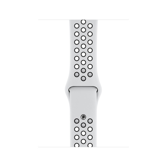 Смарт-годинник Apple Watch Series 4 Nike+ 40mm Silver Aluminum Case with Pure Platinum/Black Sport Band - ціна, характеристики, відгуки, розстрочка, фото 3