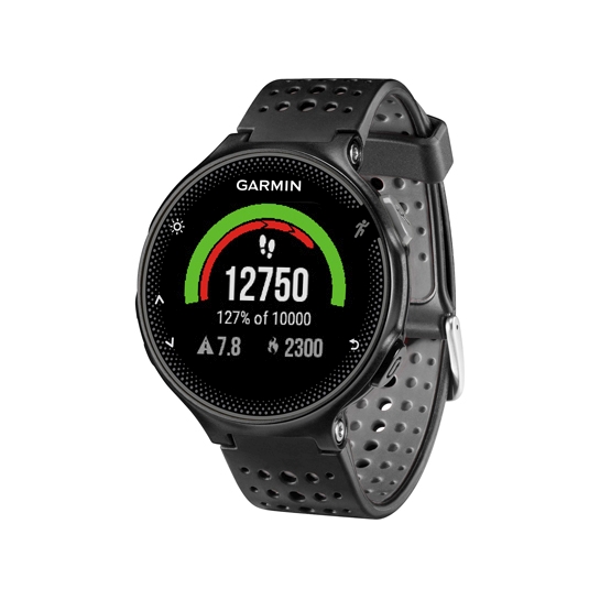 Спортивний годинник Garmin Forerunner 235 Black/Grey - ціна, характеристики, відгуки, розстрочка, фото 1