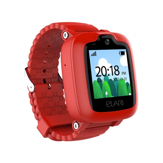 Дитячі смарт-годинник Elari KidPhone 3G Red з GPS-трекером и видеозвонками - ціна, характеристики, відгуки, розстрочка, фото 2