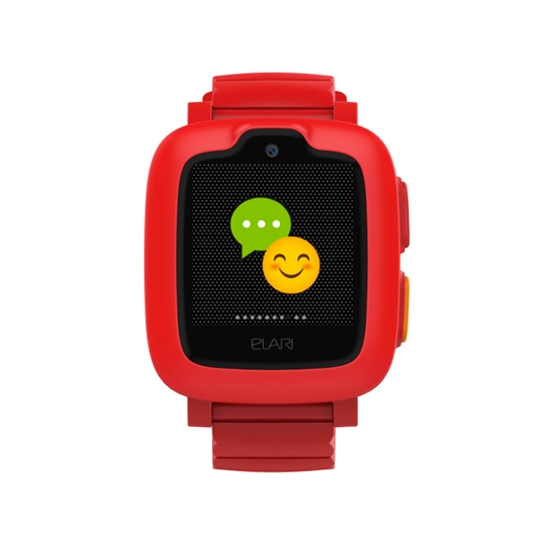 Детские смарт-часы Elari KidPhone 3G Red с GPS-трекером и видеозвонками - цена, характеристики, отзывы, рассрочка, фото 1