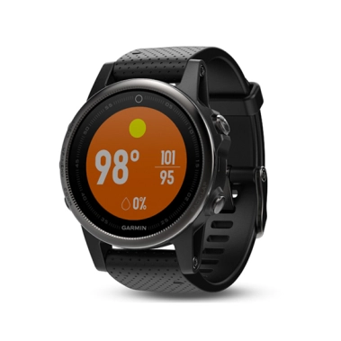 Спортивний годинник Garmin Fenix 5S Sapphire Black - цена, характеристики, отзывы, рассрочка, фото 1