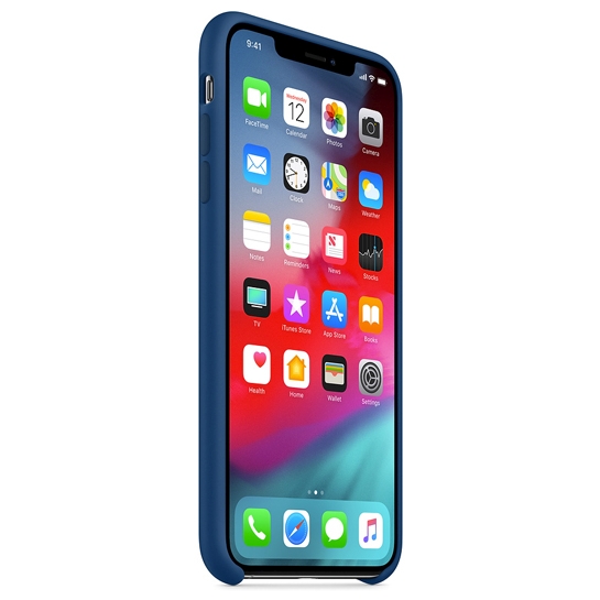 Чехол Apple Silicone Case for iPhone XS Max Blue Horizon - цена, характеристики, отзывы, рассрочка, фото 2